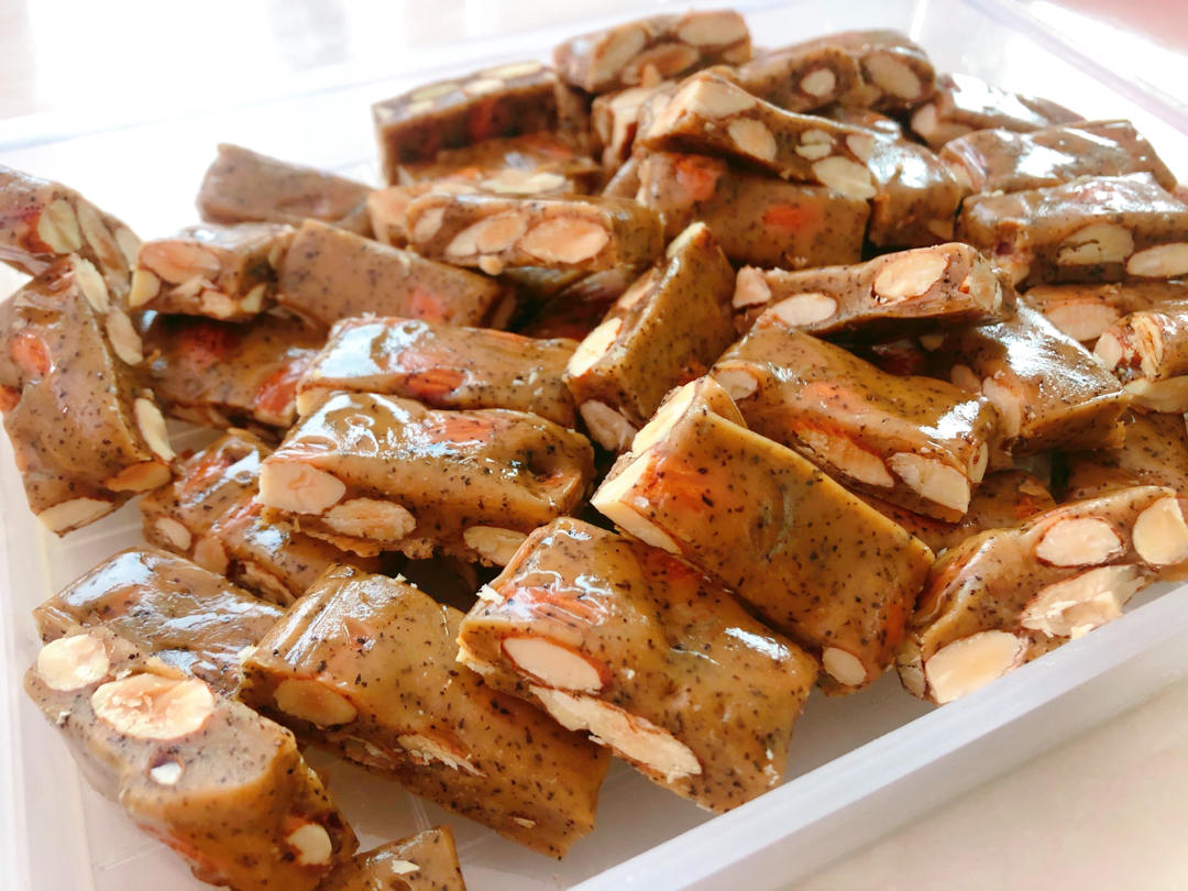 海盐杏仁红茶太妃糖（减油减糖）