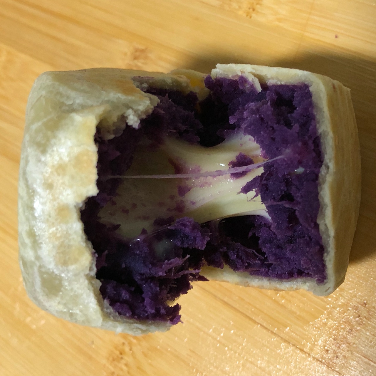 网红紫薯芝士爆浆仙豆糕