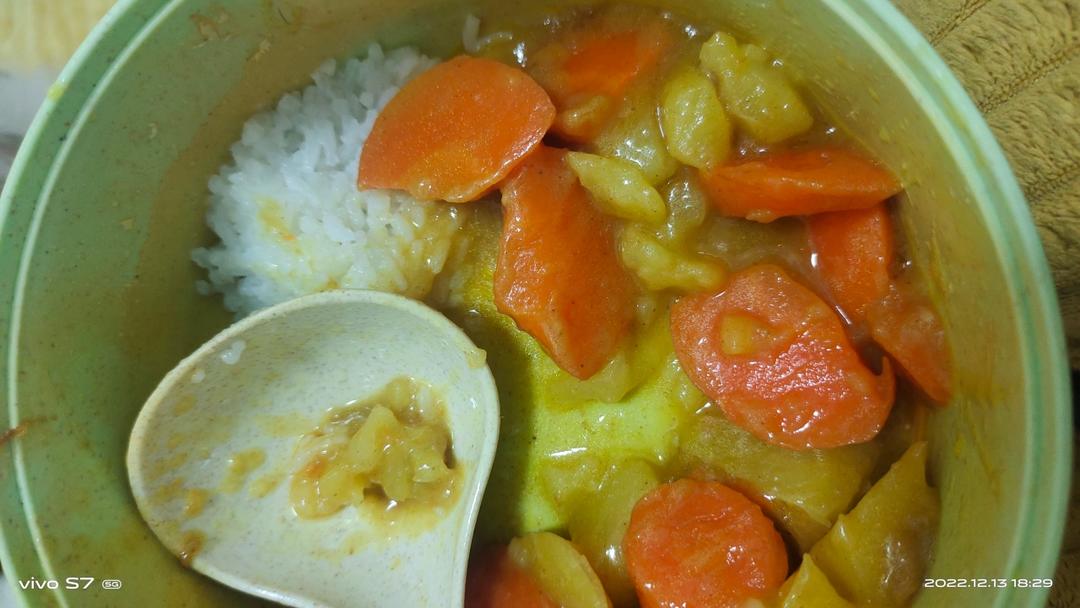 【电饭煲咖喱饭√】寝室学生福音☆ 超简单超好次♪！