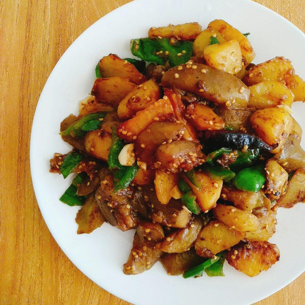 土豆烧茄子