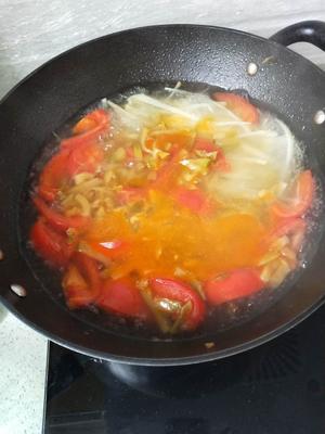夏日清爽～番茄土豆丝榨菜汤的做法 步骤5