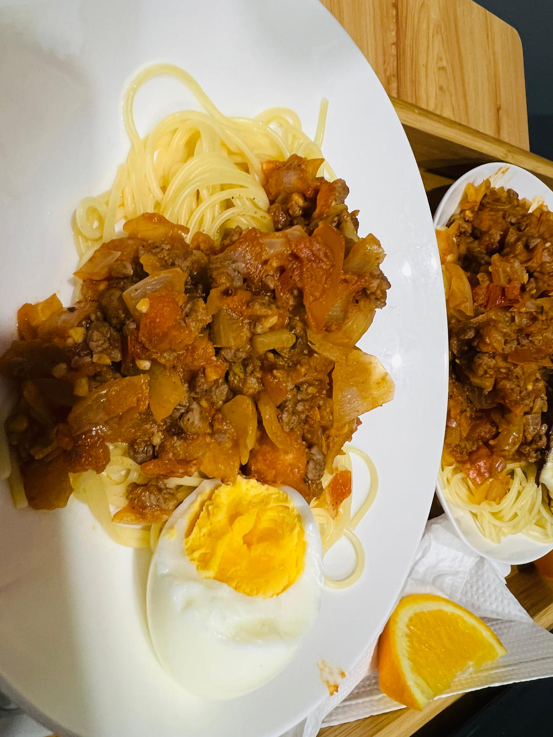 番茄肉酱意面