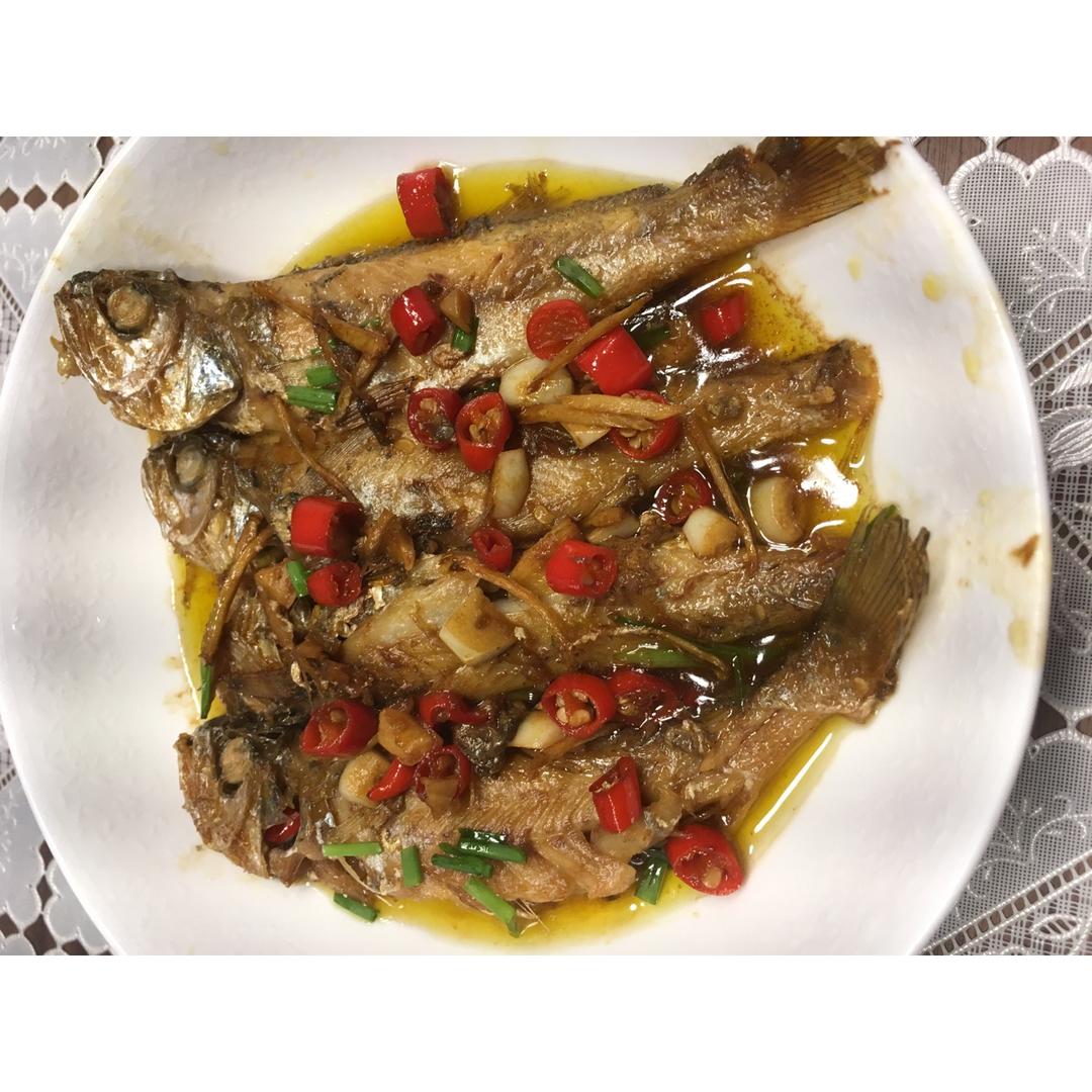 bookpotato做的家常红烧小黄鱼
