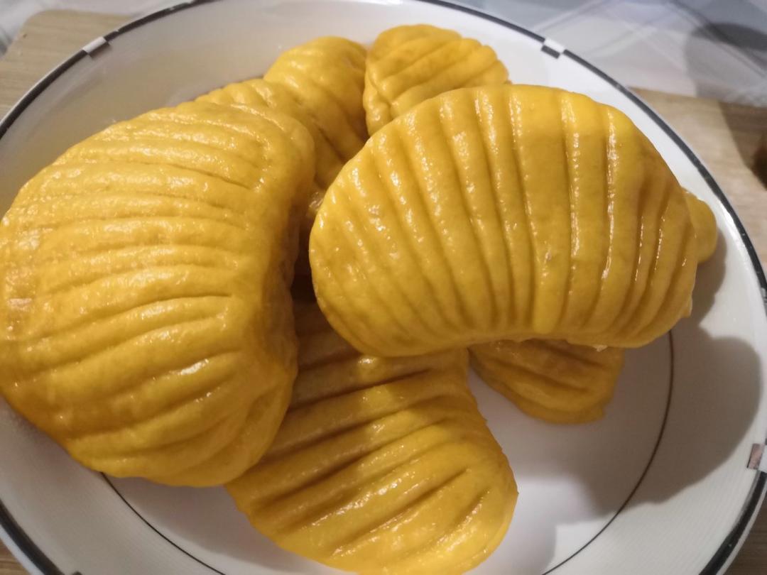 南瓜贝壳馒头