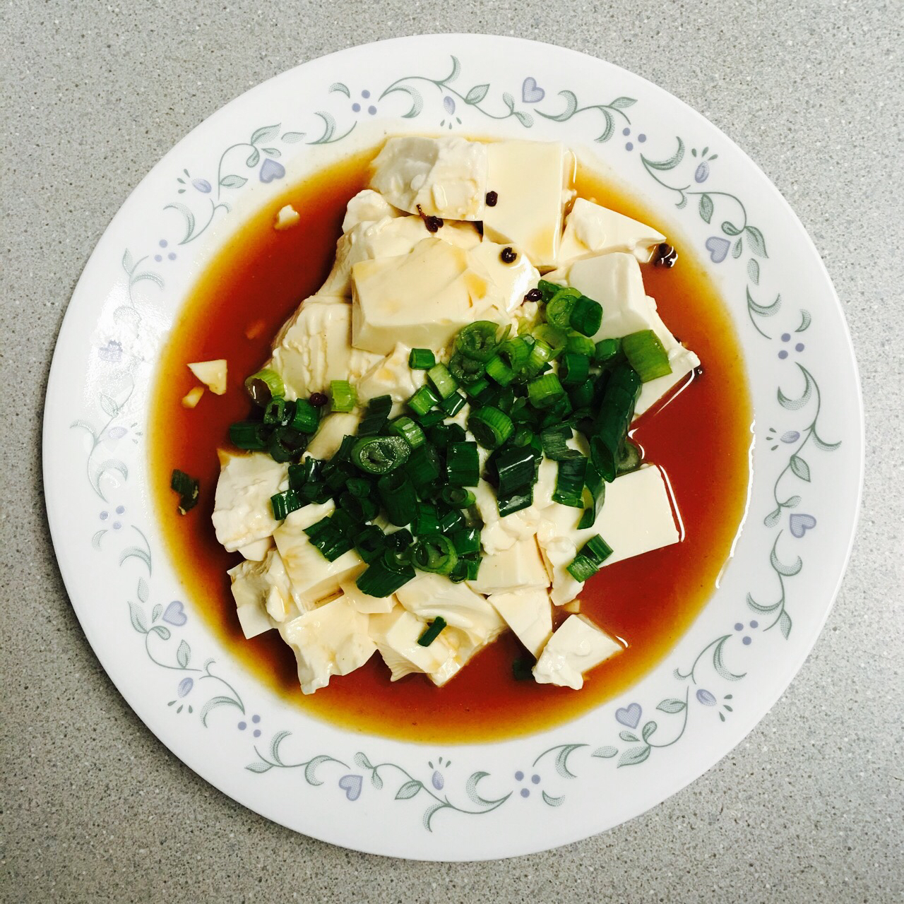 小葱拌豆腐