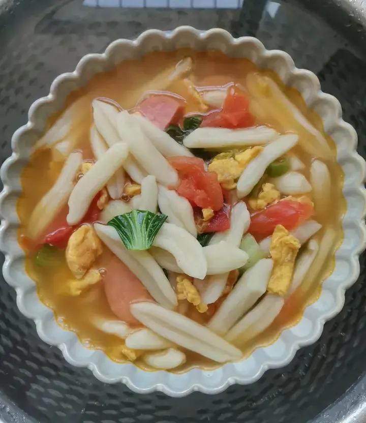 连着3天儿子都点名要吃的晚餐，剪刀面