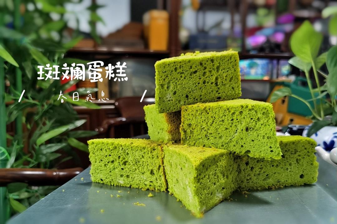 🇸🇬新加坡超火｜椰香斑斓戚风蛋糕｜林俊杰最爱