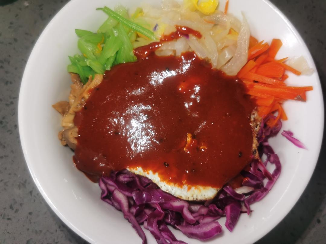 主食：韩式拌饭（重组自调版）