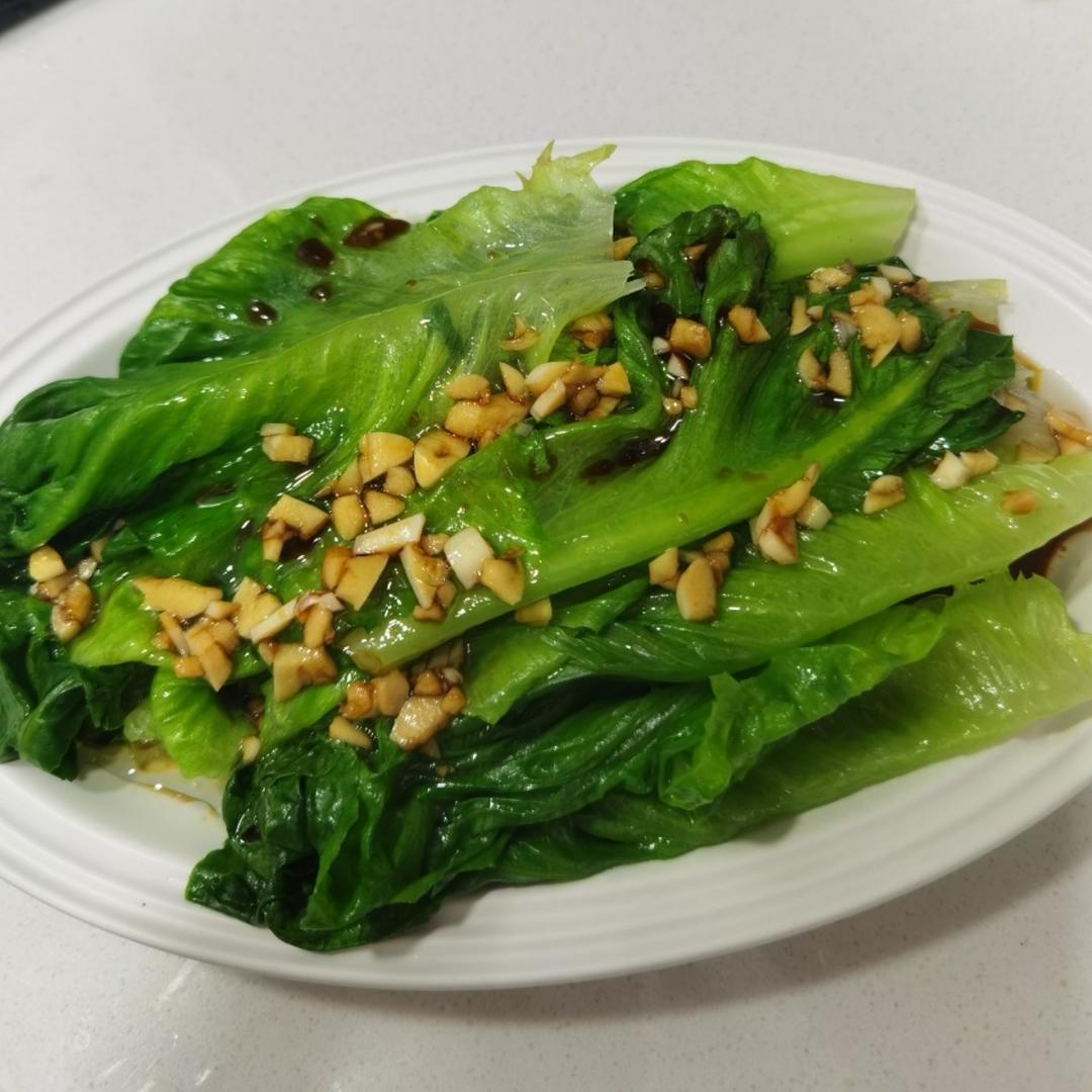 广式白灼生菜(酒店配方)