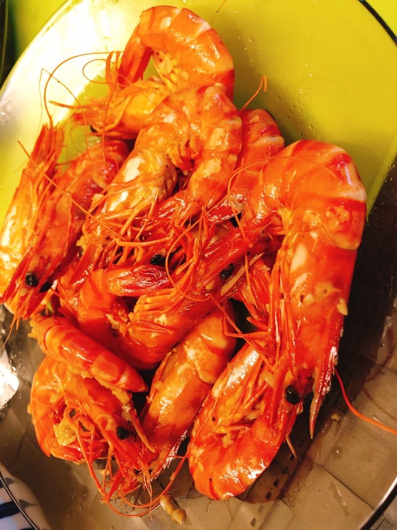 香煎黑虎虾，好吃到没朋友