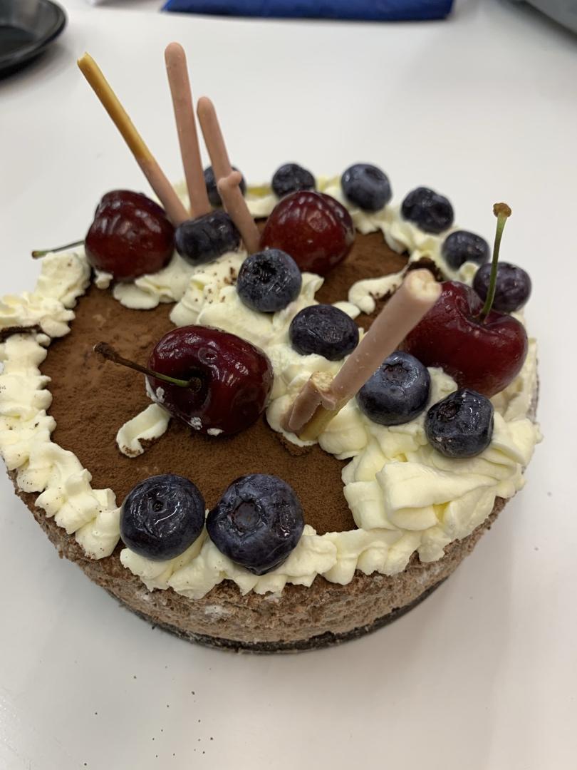 就爱吃面包甜点做的浓郁巧克力慕斯蛋糕6寸