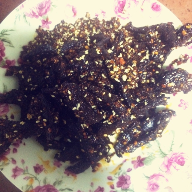 麻辣牛肉干