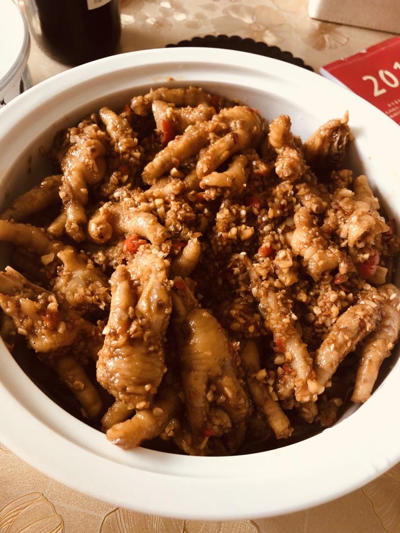 然妈小灶.蒜香鸡脚