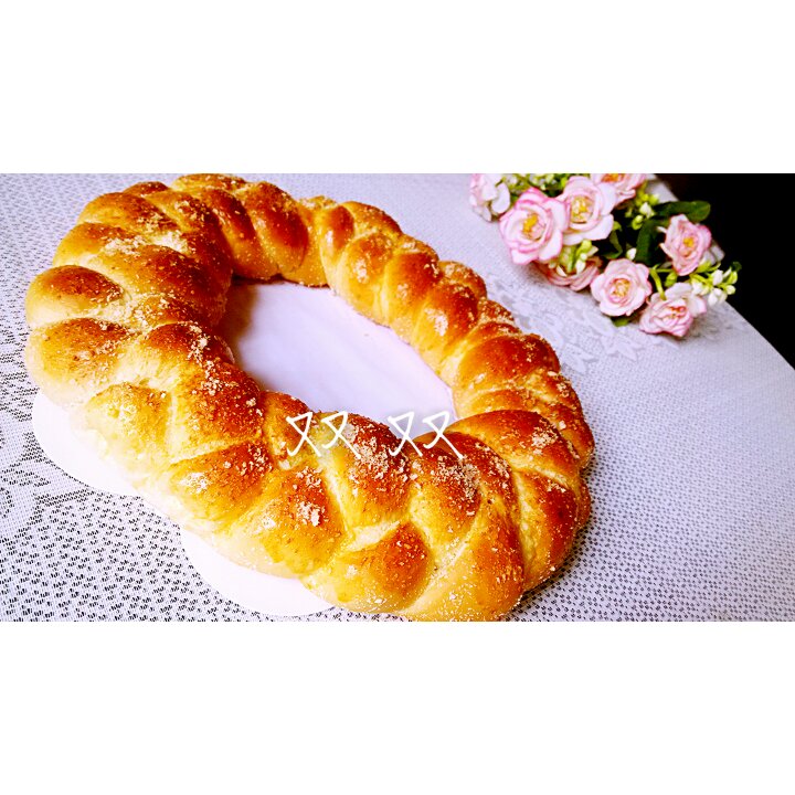 辫子椰蓉面包