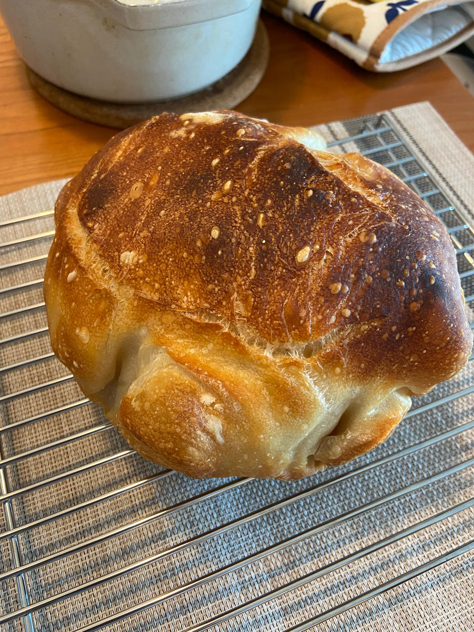 基础欧包练习-室温折叠隔夜冷藏（波兰种）