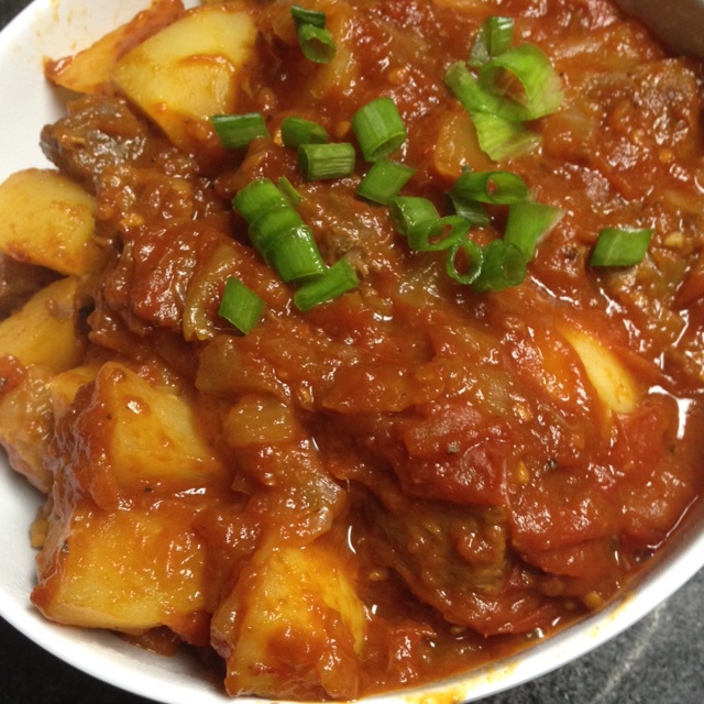 土豆炖牛肉