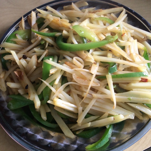 青椒土豆丝