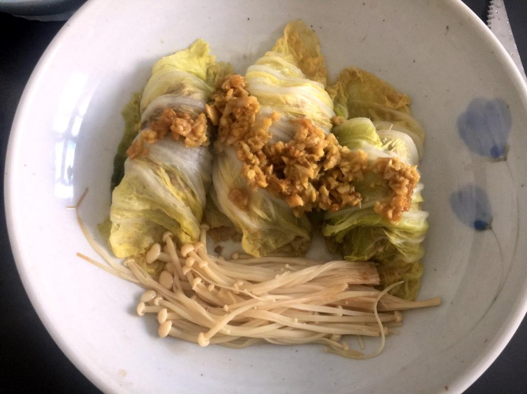 肉酿白菜卷