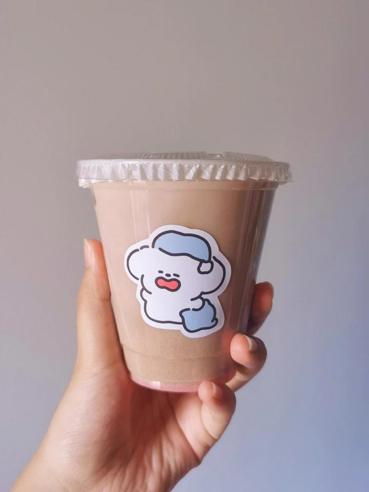 瑞幸同款抓马西瓜拿铁