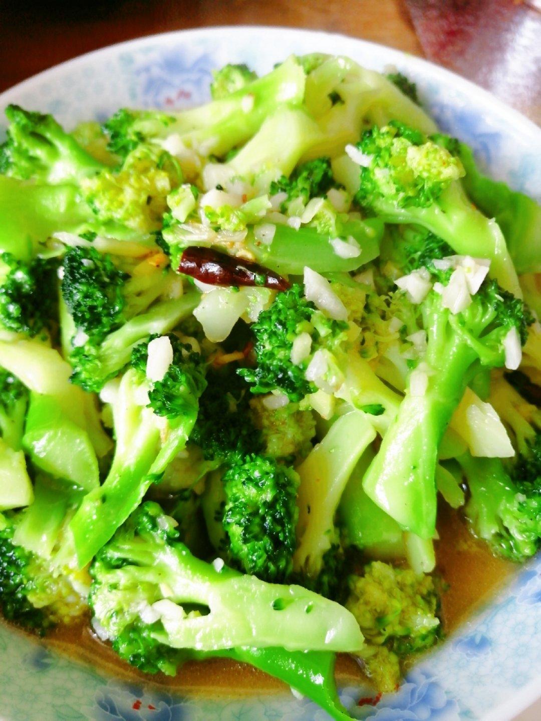 蚝油蒜蓉西兰花