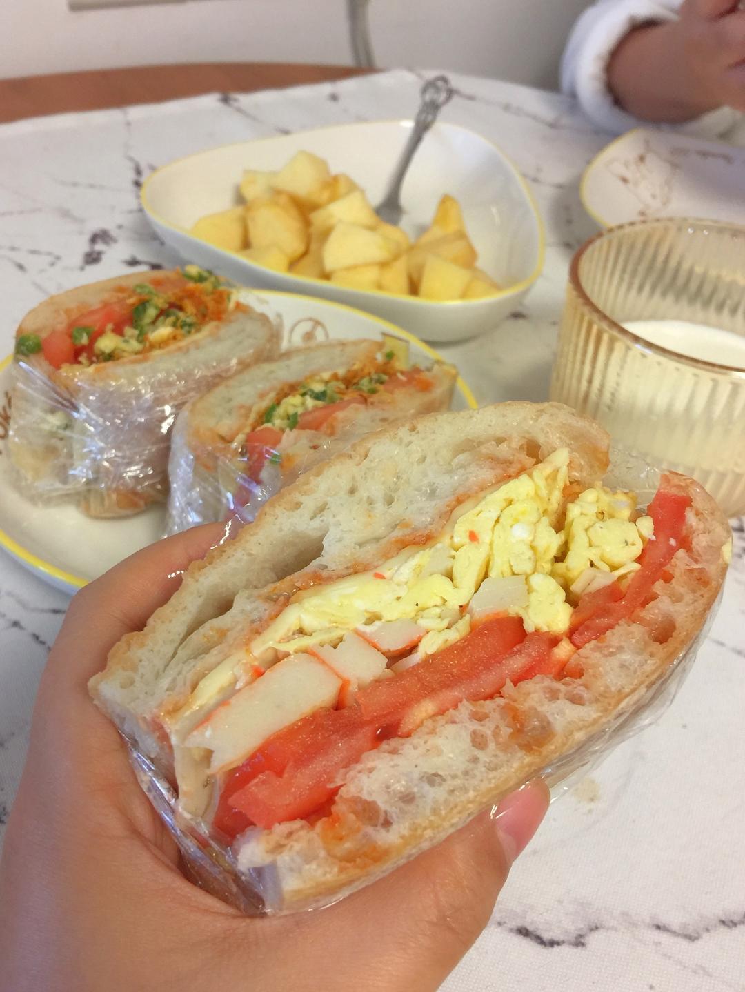 纯奶手撕吐司的做法 步骤1