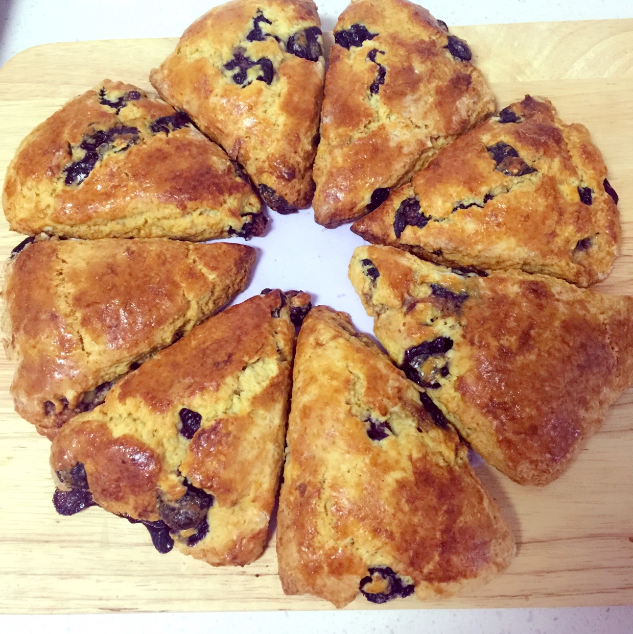 蓝莓司康 Blueberry Scone