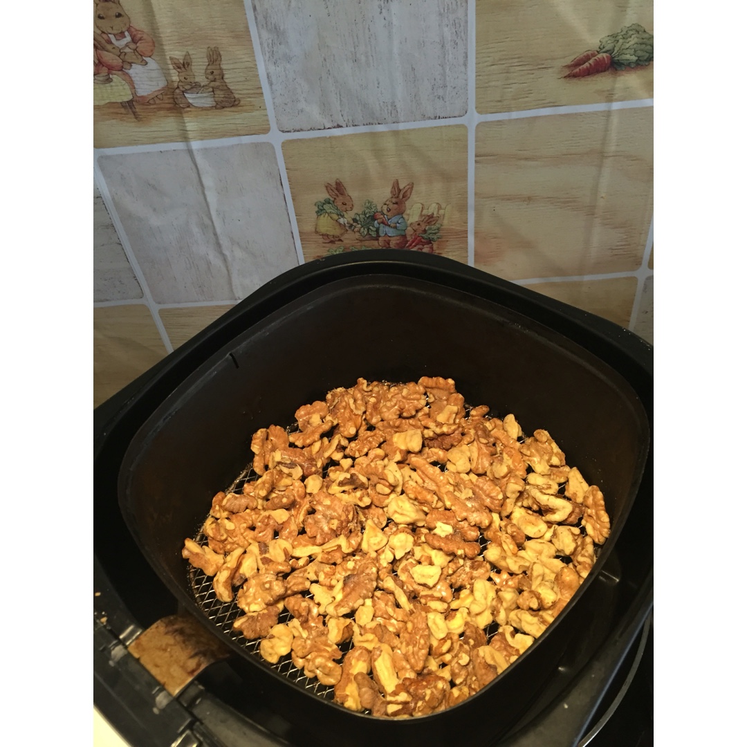 空炸锅烘烤坚果