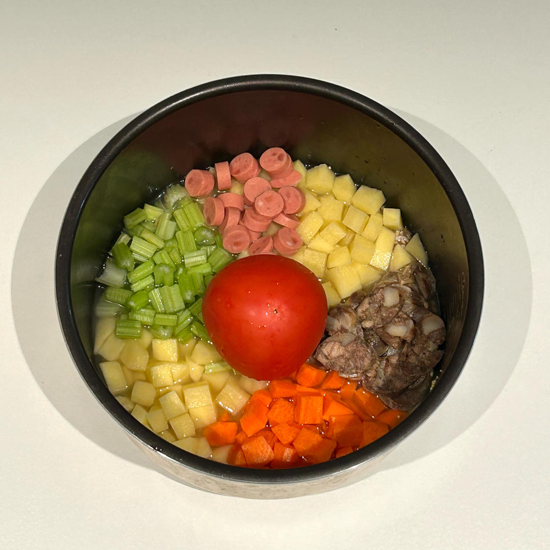 电饭锅腊肠焖饭