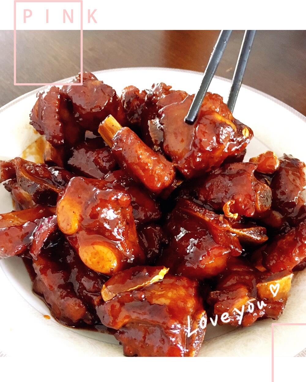 懒人版糖醋排骨