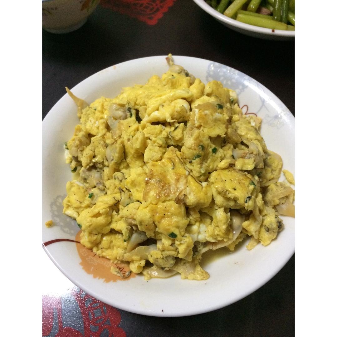 文蛤炒蛋