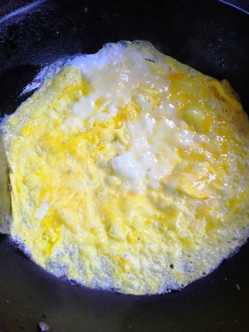 简单好吃的米粉肉丝竹笋鸡蛋面的做法 步骤6