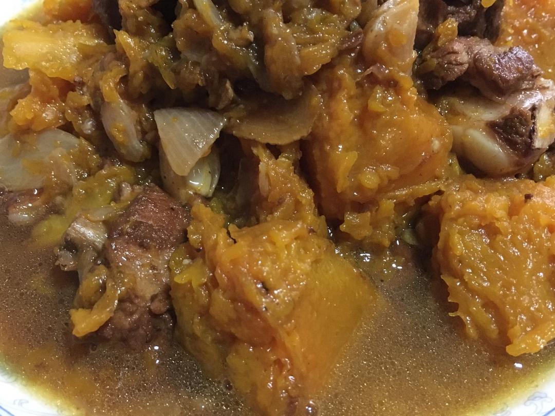金瓜排骨 Pumpkin Stew with Ribs