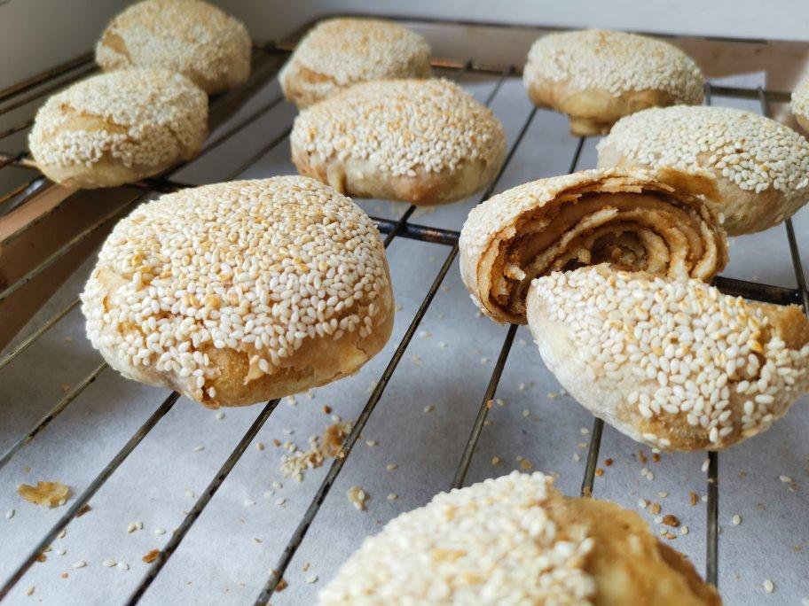 老北京麻酱烧饼（无酵母版）