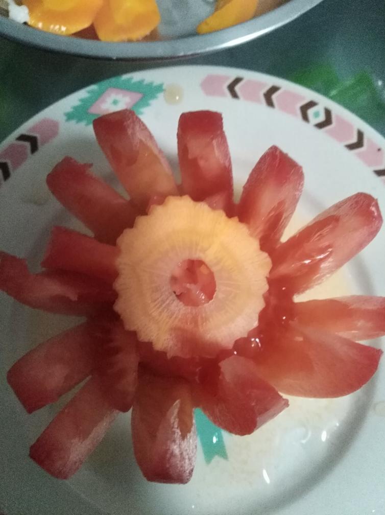 美丽果盘的做法