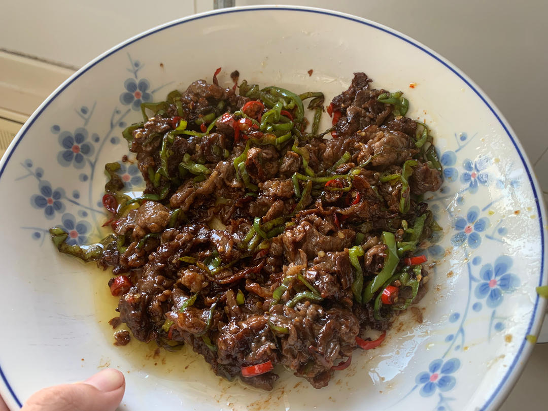 青椒炒牛肉