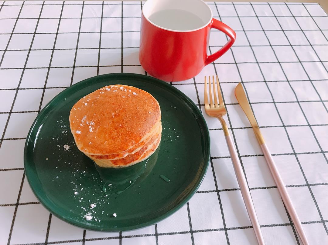 简单快手的软香松饼