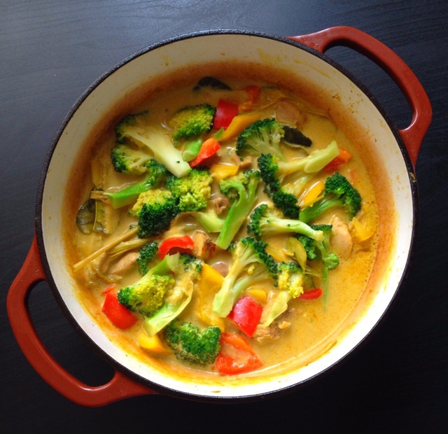 【曼食慢语】泰式绿咖喱鸡