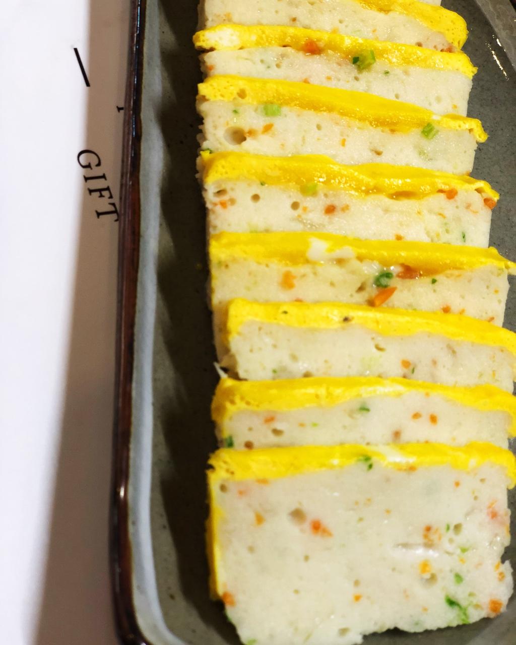 自制零添加蒸鱼糕