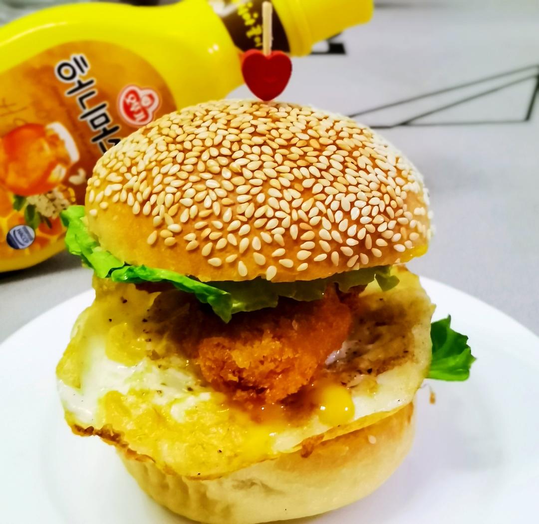 超~级松软的烫种汉堡胚