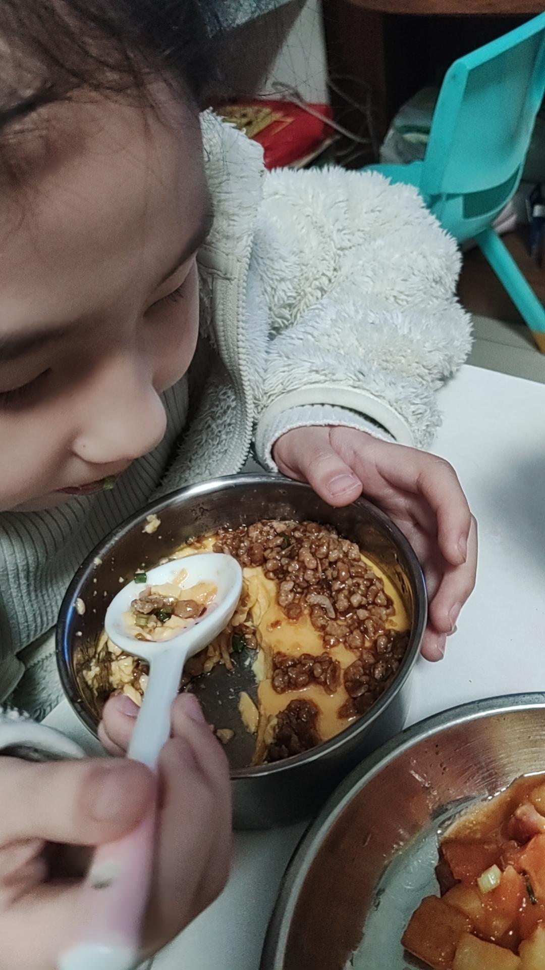 比布丁还要嫩，老少皆宜的肉沫蒸蛋