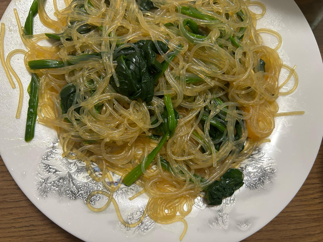 万能凉拌菜料汁（凉拌菠菜粉丝）