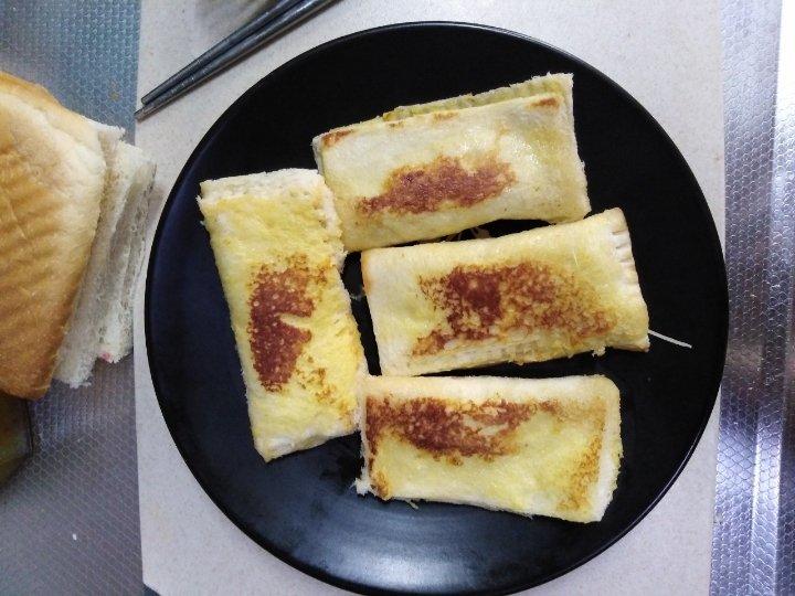 简单易做的吐司菠萝派