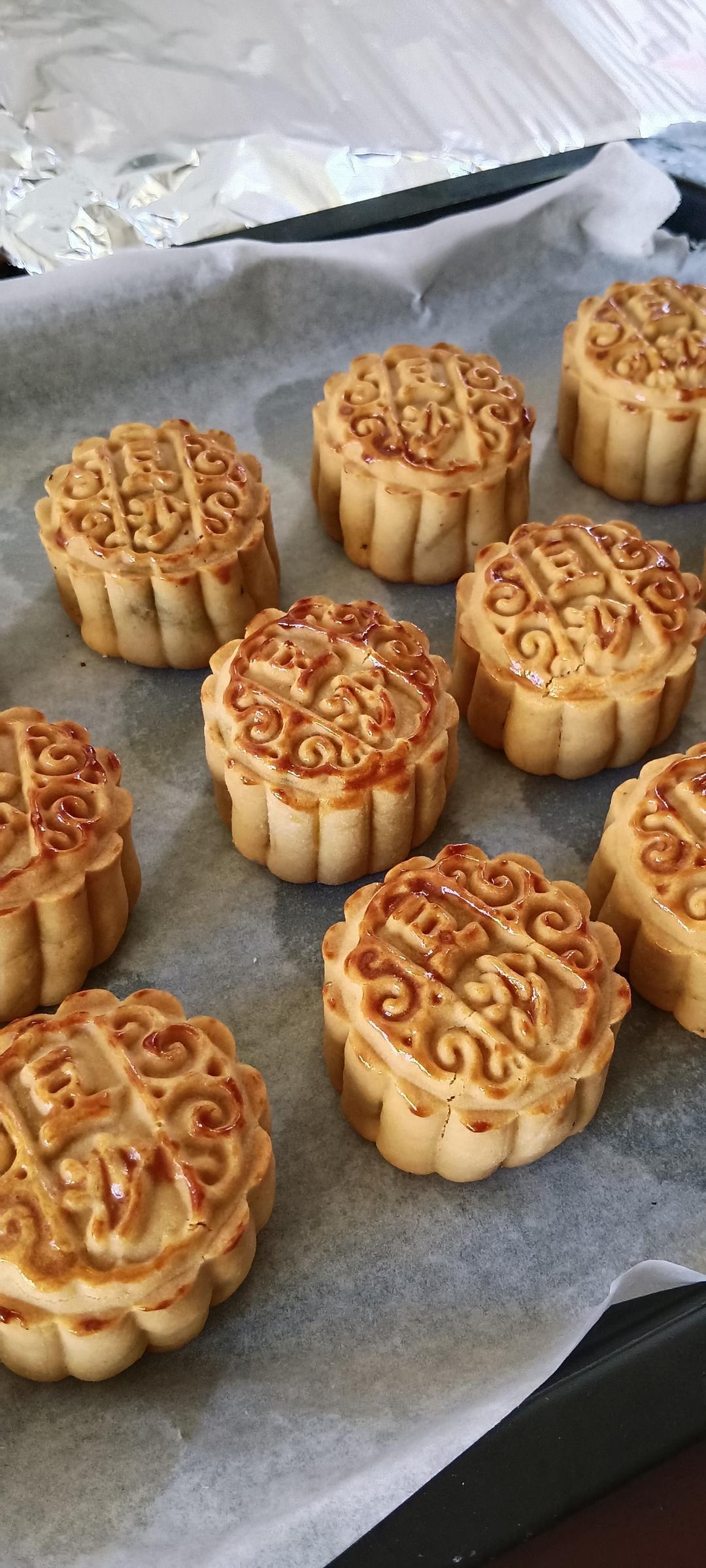 【终极版广式月饼配方】表皮油亮的秘诀！