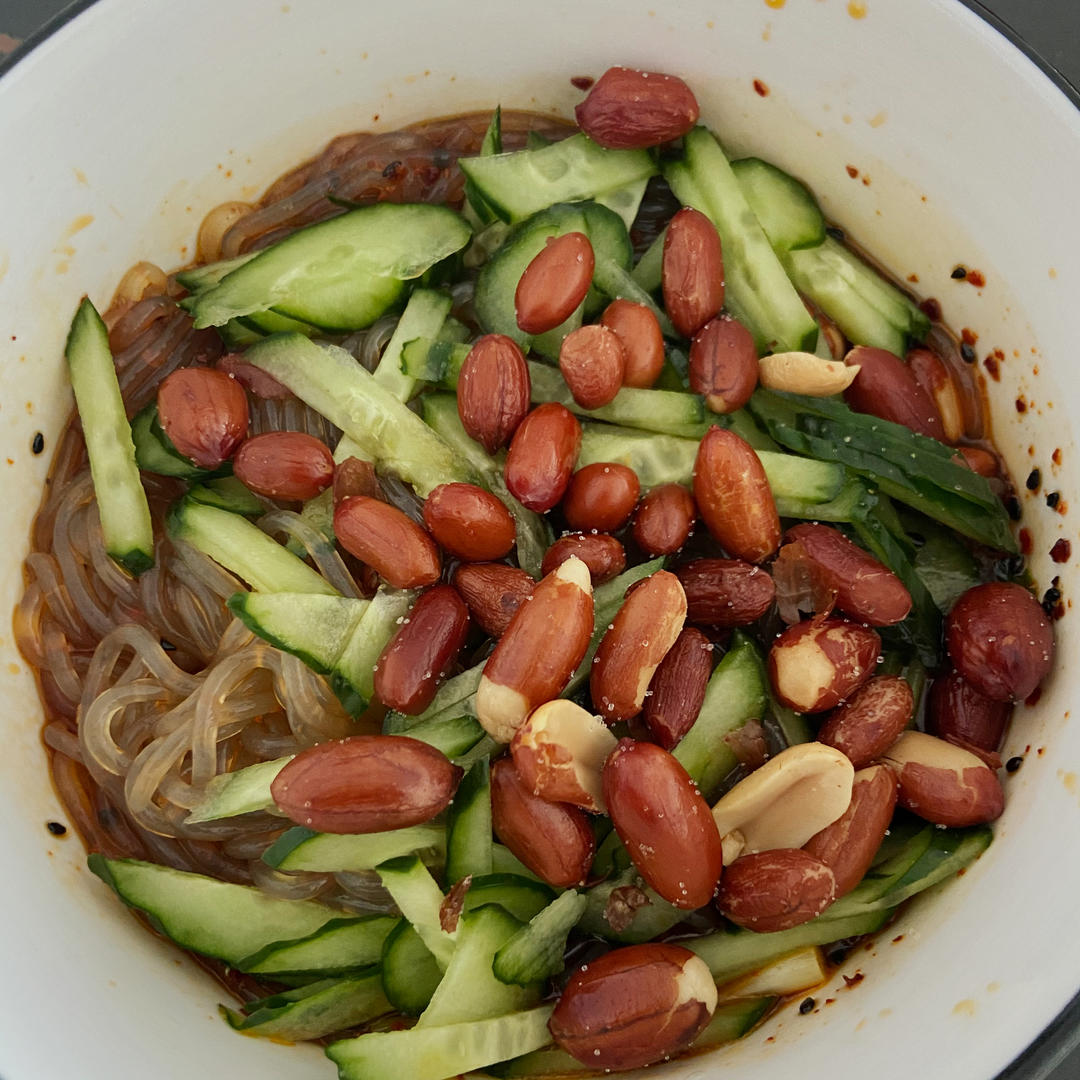 粉丝的逆天吃法❗️酸辣开胃的雪碧拌粉丝