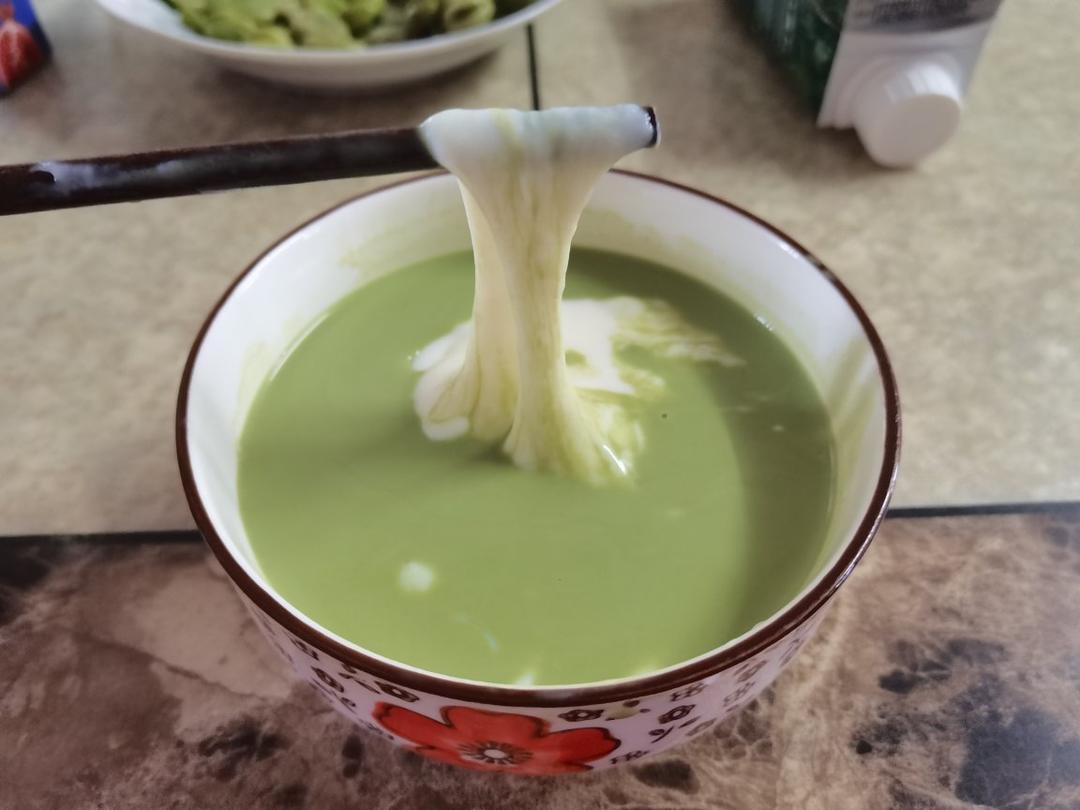 抹茶牛浣水麻薯