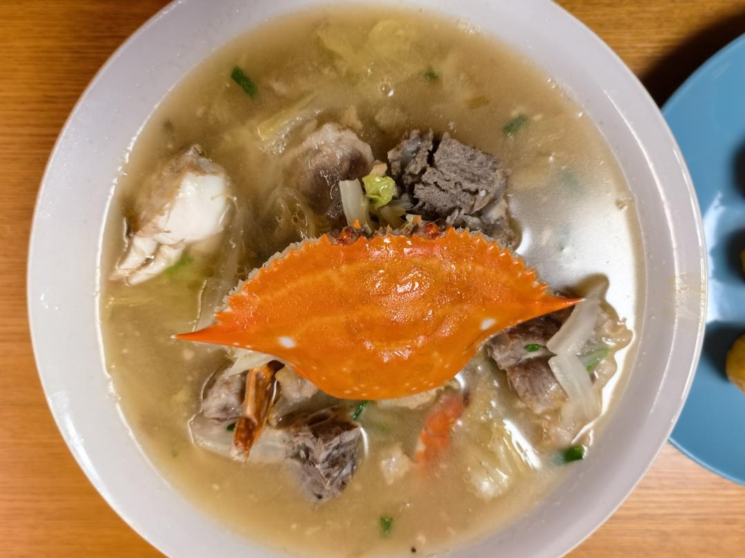 蟹白汤
