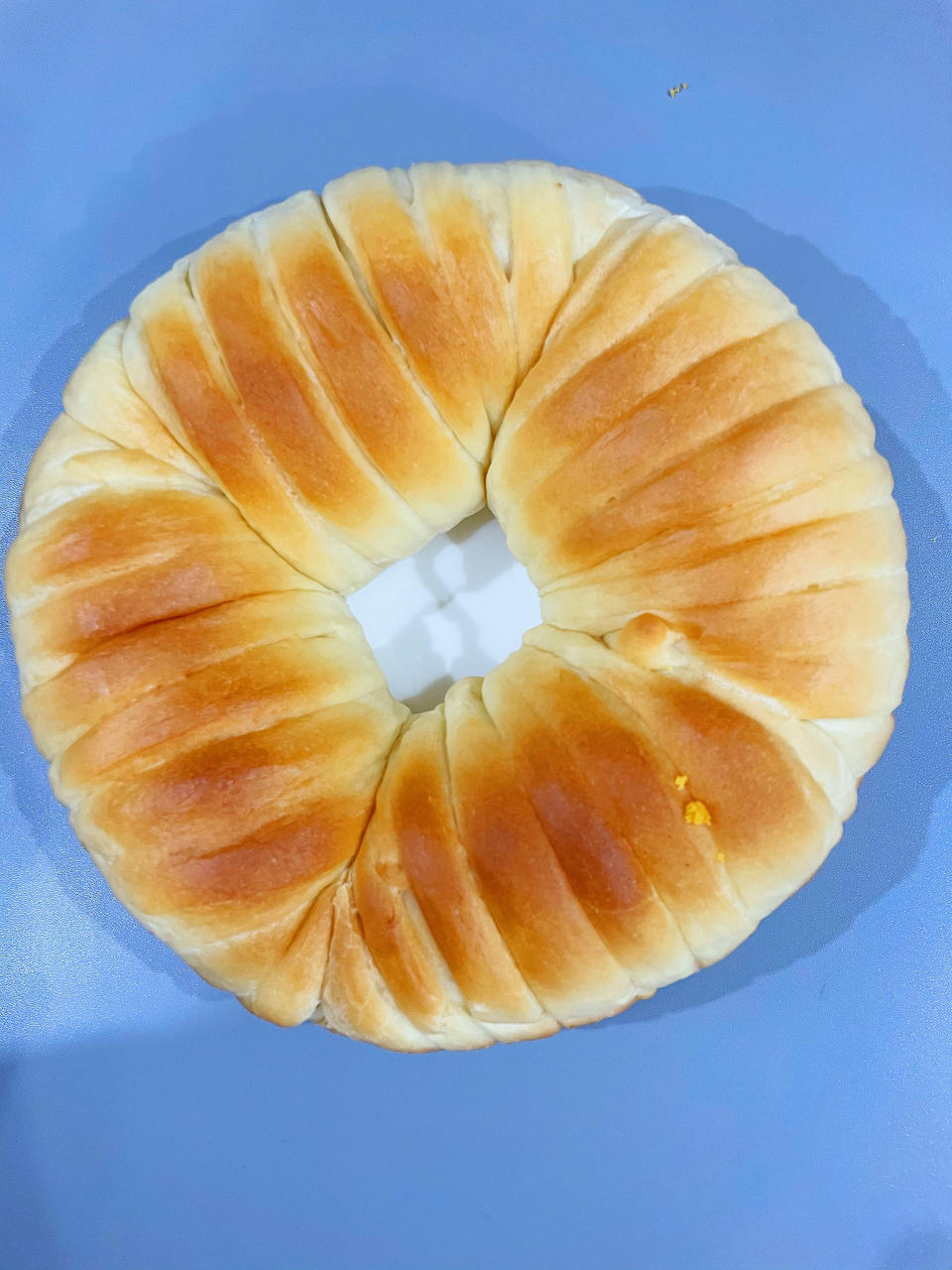 【网红毛线球面包】｜咸蛋黄肉松馅