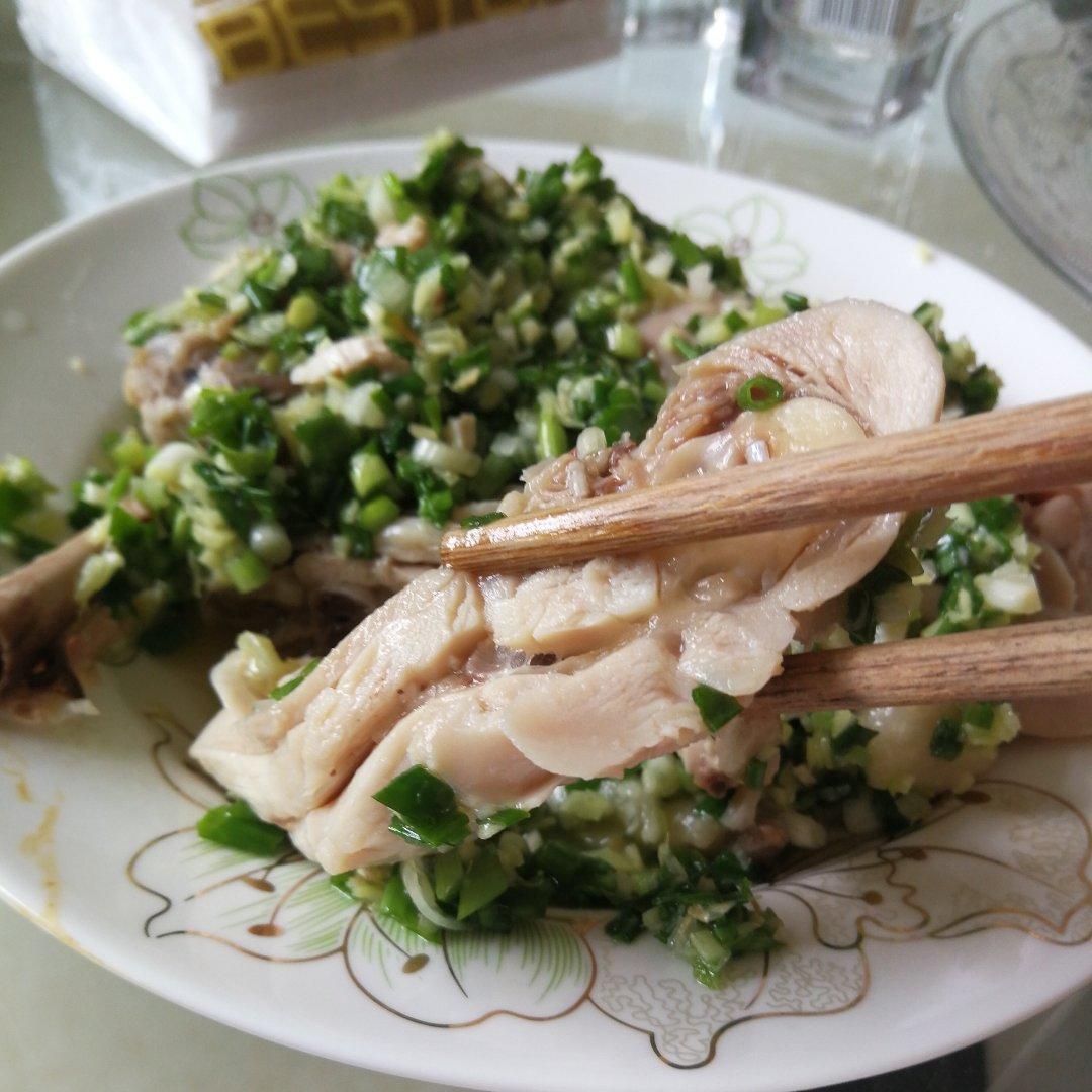 葱油鸡腿