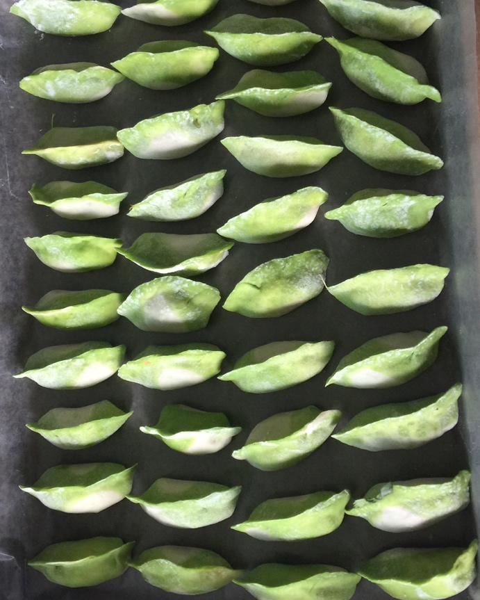 翡翠白玉饺子