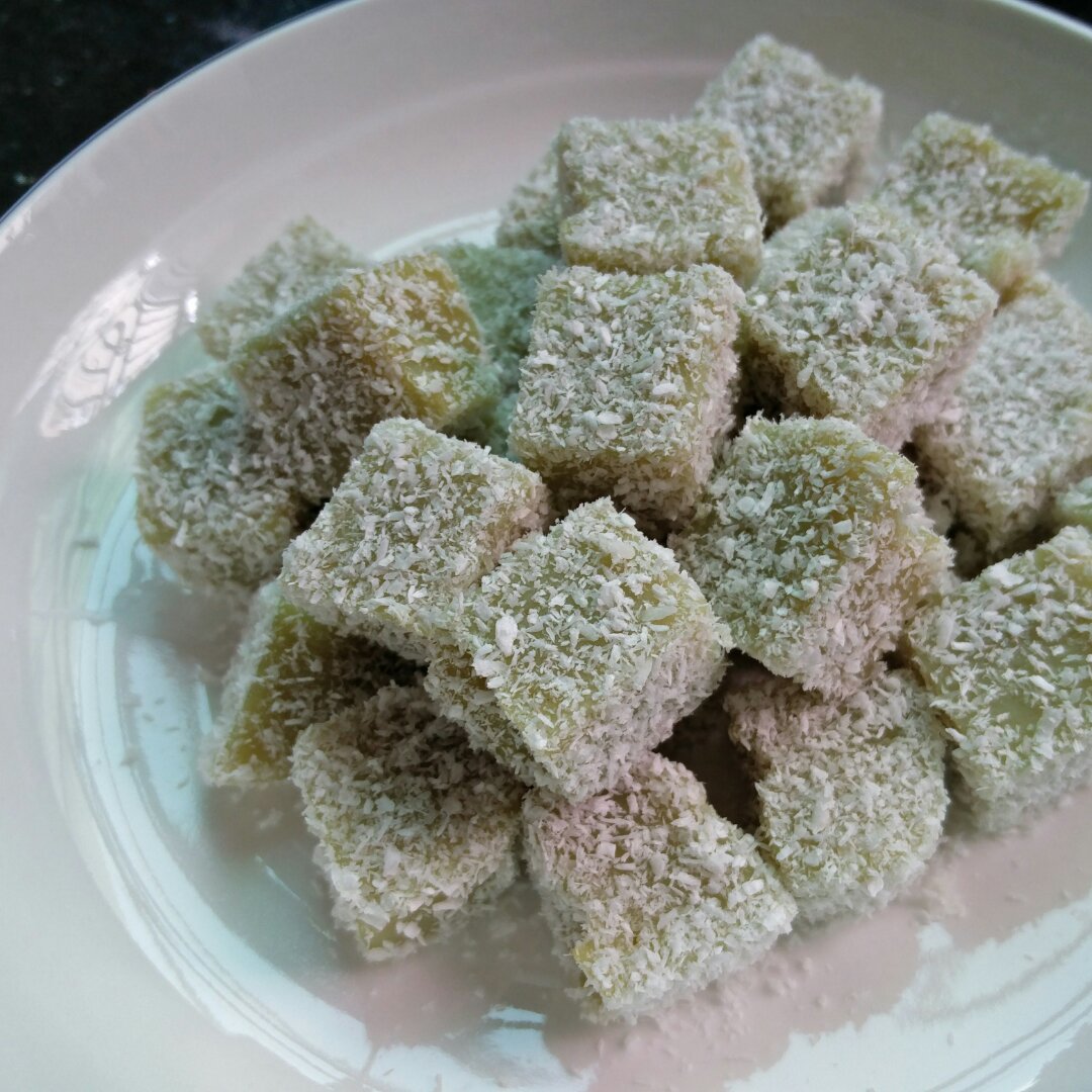 自己制作绿豆糕